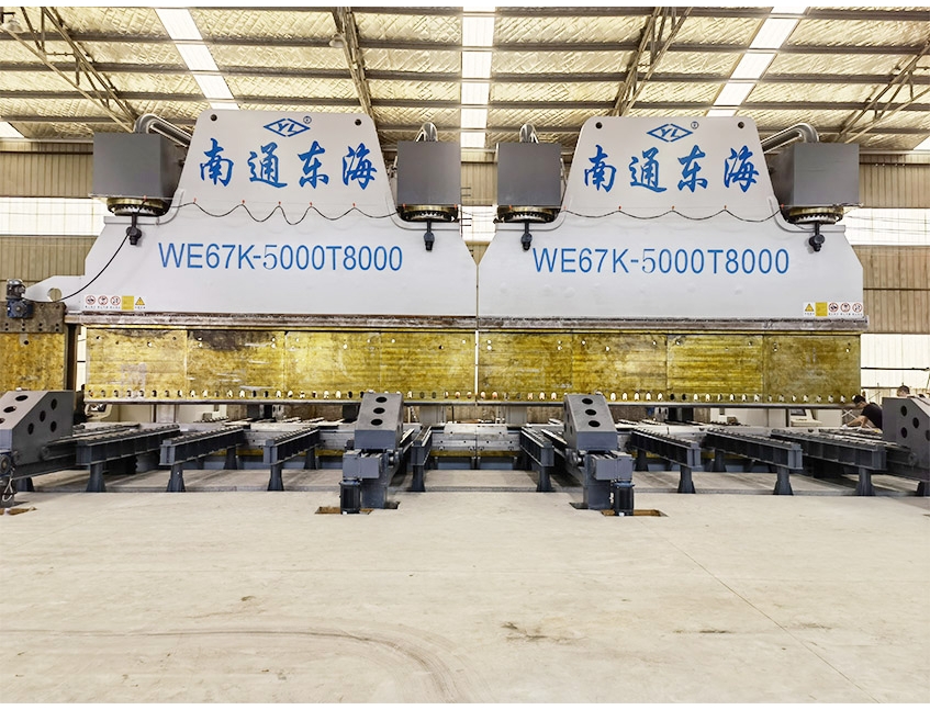 2xWE67K-5000/8000 CNC Press Brake in Tandem